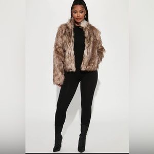 Fernanda Faux Fur Coat